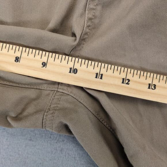 Volcom True to This Tan Khaki Chino Shorts Men's 38x9.5" Pockets Preppy Gorpcore - Picture 6 of 10